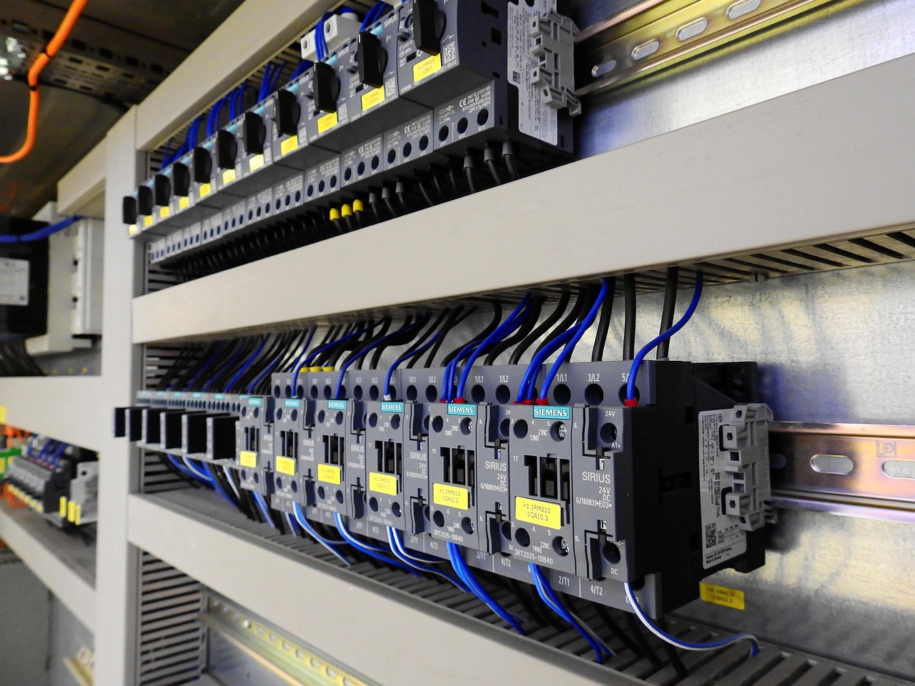 Industrial electrical panel maintenance